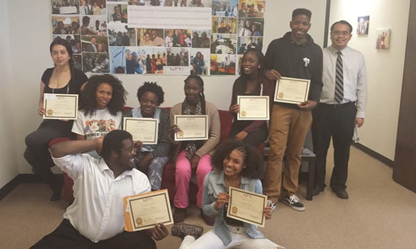 NFYI In The News-10 - April 2016 - Students Pose with Certificates After a Successful Shadow Day