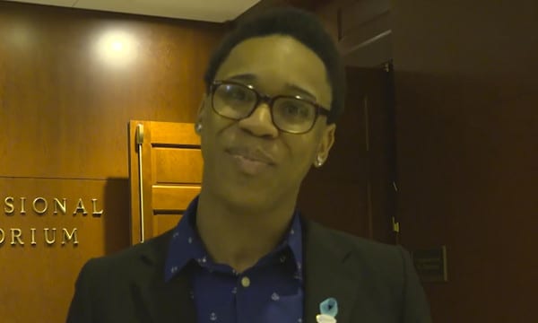 Johnoi Shaw with a Message to Ellen DeGeneres about Foster Youth Shadow Day